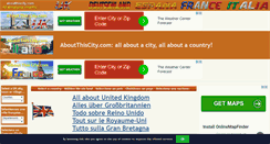 Desktop Screenshot of aboutthiscity.com